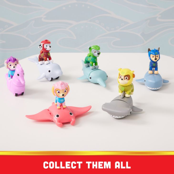 PAW Patrol Aqua Pups, Speelfigurenset, stijlen kunnen vari&euml;ren