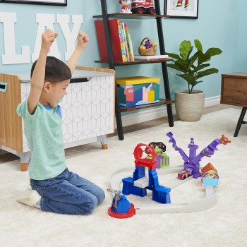 Kado tip feestdagen: de PAW Patrol True Metal Red Avonturenstad Racebaan Speelset Kado tip feestdagen: de PAW Patrol True Metal Red Avonturenstad Racebaan Speelset