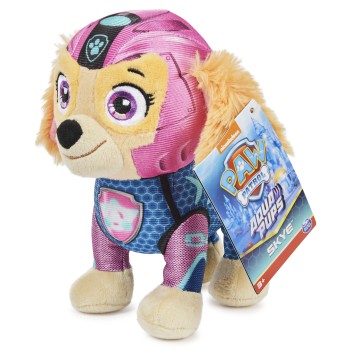 PAW Patrol Aqua Pups, Dierenknuffel van 20 cm, stijlen kunnen variëren PAW Patrol Aqua Pups, Dierenknuffel van 20 cm, stijlen kunnen variëren