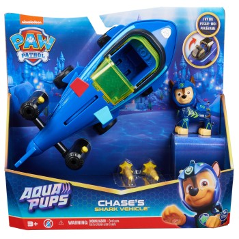 PAW Patrol Aqua Pups, Transformerend zeevoertuig met PAW Patrol-speelfiguur PAW Patrol Aqua Pups, Transformerend zeevoertuig met PAW Patrol-speelfiguur